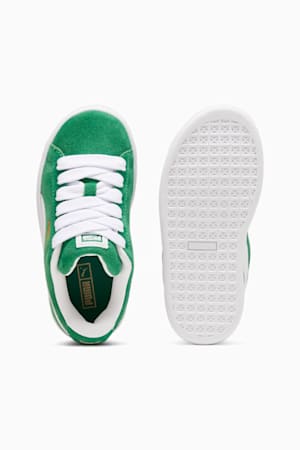Suede XL Kids' Sneakers, Archive Green-PUMA White, extralarge-GBR
