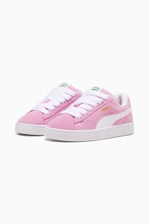 Suede XL Kids' Sneakers, Mauved Out-PUMA White, extralarge-GBR