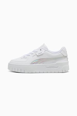 Cali Dream Iridescent Youth Sneakers, PUMA White-PUMA Silver, extralarge-GBR