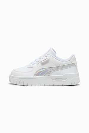 Cali Dream Iridescent Kids' Sneakers, PUMA White-PUMA Silver, extralarge-GBR