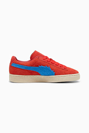 PUMA x ONE PIECE Suede Buggy the Genius Jester Sneakers Youth, For All Time Red-Ultra Blue, extralarge-GBR