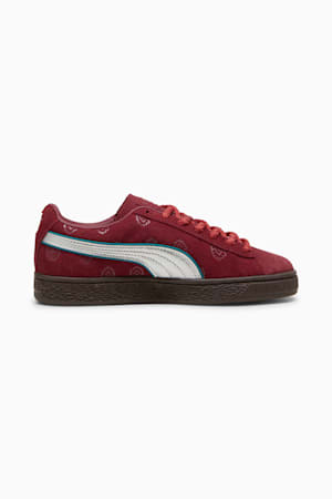 PUMA x ONE PIECE Suede Red-Haired Shanks Sneakers Youth, Team Regal Red-PUMA Silver, extralarge-GBR