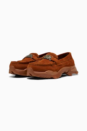 PUMA x PALOMO Nitefox Sued Loafer, Teak, extralarge-GBR