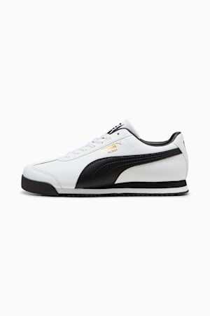 Roma 24 Sneakers Unisex, PUMA White-PUMA Black-Puma Team Gold, extralarge-GBR