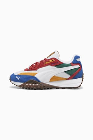 Blktop Rider Multicolour Youth Sneakers, PUMA White-Club Red, extralarge-GBR