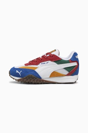 Blktop Rider Multicolour Kids' Sneakers, PUMA White-Club Red, extralarge-GBR