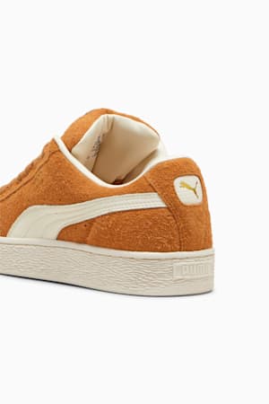 Suede XL Hairy Sneakers, Caramel Latte-Frosted Ivory, extralarge-GBR