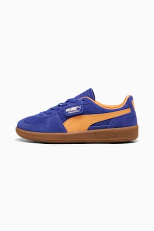 Puma orange and blue shoes clearance