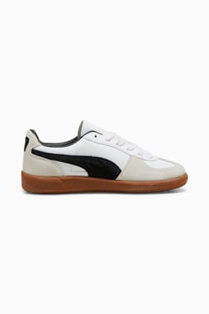 Palermo Leather Sneakers Youth, PUMA White-Vapor Gray-Gum, extralarge-GBR