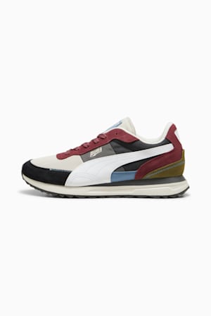 Road Rider Suede Sneakers, Alpine Snow-PUMA White, extralarge-GBR