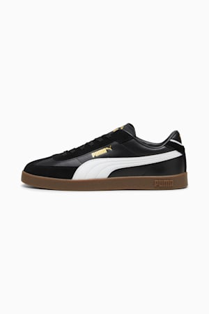 PUMA Club II Era Sneakers Unisex, PUMA Black-PUMA White-PUMA Gold, extralarge-GBR