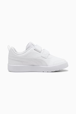 Courtflex V3 Sneakers Kids, PUMA White-PUMA White-Silver Mist, extralarge-GBR