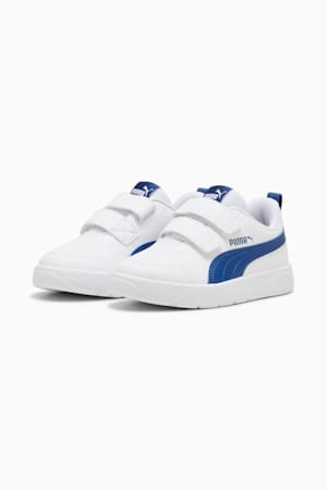 Courtflex V3 Sneakers Kids, PUMA White-Clyde Royal, extralarge-GBR