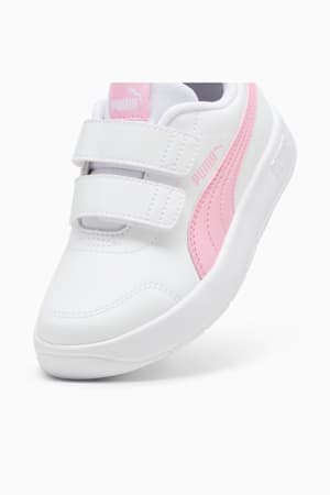 Courtflex V3 Sneakers Kids, PUMA White-Pink Lilac, extralarge-GBR