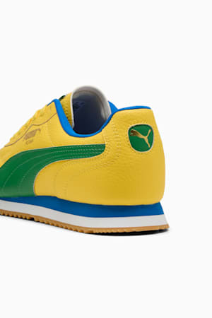 Roma Anniversario Sneakers, Pelé Yellow-Archive Green-PUMA Team Royal, extralarge-GBR