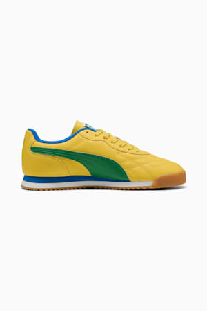 Roma Anniversario Sneakers, Pelé Yellow-Archive Green-PUMA Team Royal, extralarge-GBR