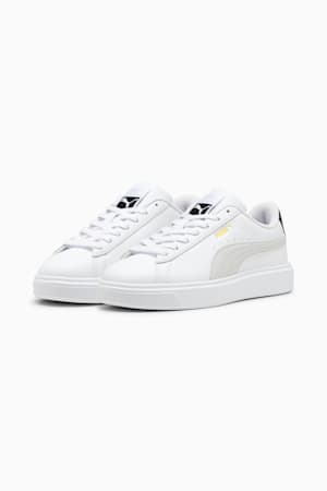 Lajla Clean Sneakers Women, PUMA White-Feather Gray, extralarge-GBR