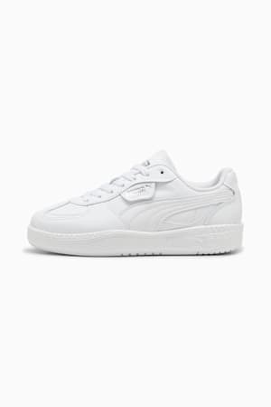 White leather puma sneakers online