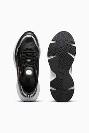 Cassia Rose Metallic Dream Sneakers Women, PUMA Black-PUMA Silver-Matte Silver-PUMA White, extralarge-GBR