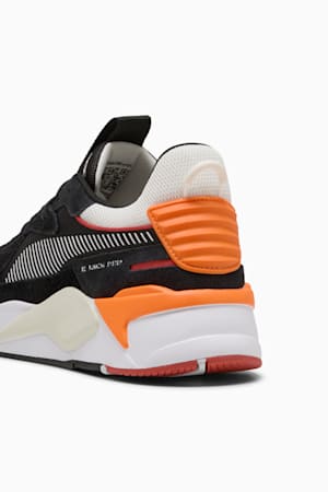 RS-X Heritage Sneakers, PUMA Black-Orange Glo, extralarge-GBR