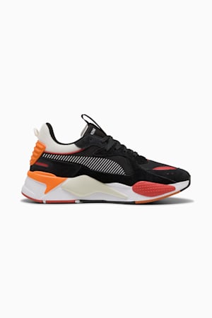 RS-X Heritage Sneakers, PUMA Black-Orange Glo, extralarge-GBR