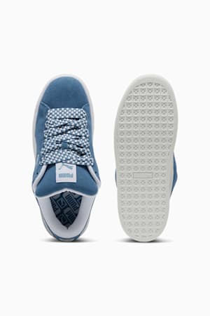 Suede XL Lace Sneakers Women, Blue Horizon-PUMA White, extralarge-GBR