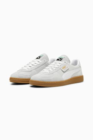 Super Team Suede Sneakers Unisex, Silver Mist-PUMA White, extralarge-GBR