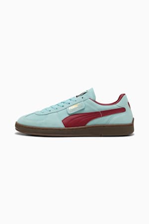 Super Team Suede Sneakers Unisex, Safe Lake-Dark Crimson, extralarge-GBR