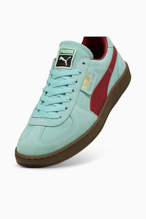 Super Team Suede Sneakers Unisex, Safe Lake-Dark Crimson, extralarge-GBR