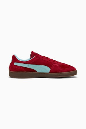Super Team Suede Sneakers Unisex, Dark Crimson-Safe Lake, extralarge-GBR