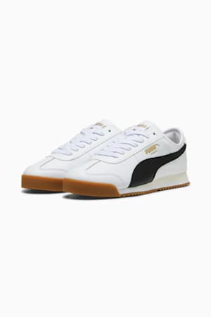 Roma 68 Revival Sneakers Unisex, PUMA White-PUMA Black-Gum, extralarge-GBR