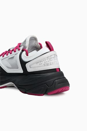 PUMA x MÁS TIEMPO Velophasis NU Sneakers, Feather Gray-PUMA Black-Magenta Gleam, extralarge-GBR