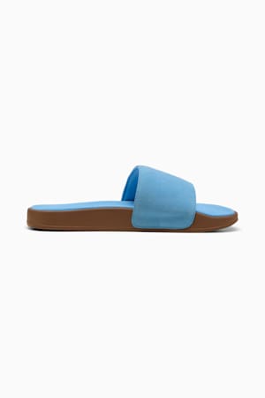 Leadcat 2.0 Palermo Foil Slides Unisex, Team Light Blue-PUMA Gold-Gum, extralarge-GBR