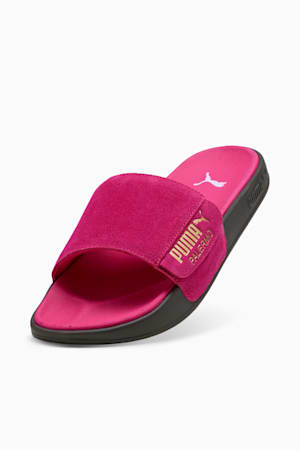 Leadcat 2.0 Palermo Foil Slides Unisex, PUMA Pink-PUMA Gold-Gum, extralarge-GBR