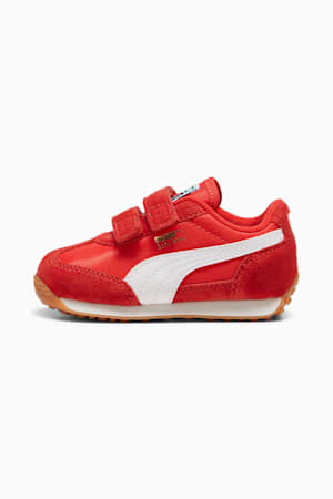 Puma red shoes girls discount