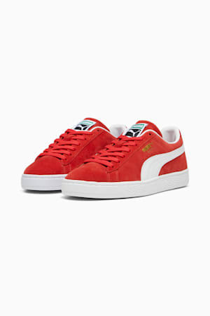 Suede Classic Sneakers Unisex, For All Time Red-PUMA White, extralarge-GBR