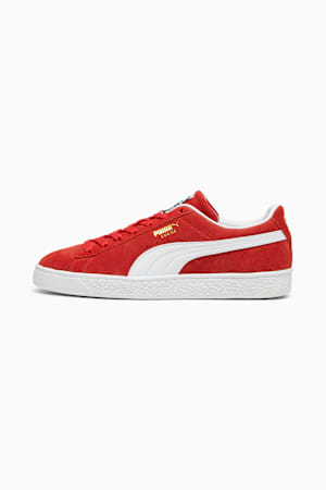 Suede Classic Sneakers Unisex, For All Time Red-PUMA White, extralarge-GBR