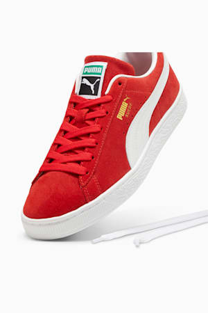 Suede Classic Sneakers Unisex, For All Time Red-PUMA White, extralarge-GBR