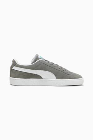 Suede Classic Sneakers Unisex, Cast Iron-PUMA White, extralarge-GBR