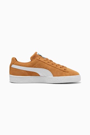 Suede Classic Sneakers Unisex, Caramel Latte-PUMA White, extralarge-GBR