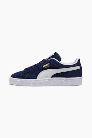 Suede Classic Sneakers Youth, PUMA Navy-PUMA White, extralarge-GBR