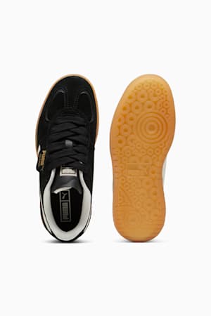 Palermo Moda Xtra Gum Sneakers Women, PUMA Black-Frosted Ivory-PUMA Gold, extralarge-GBR
