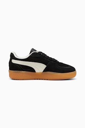 Palermo Moda Xtra Gum Sneakers Women, PUMA Black-Frosted Ivory-PUMA Gold, extralarge-GBR