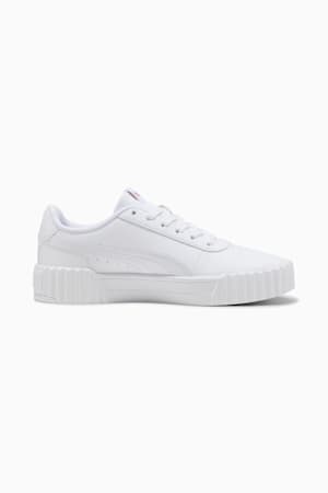 Carina 3.0 Sneakers Women, PUMA White-PUMA Gold, extralarge-GBR