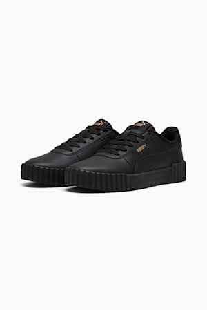 Carina 3.0 Sneakers Women, PUMA Black-PUMA Gold, extralarge-GBR