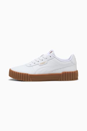 Carina 3.0 Sneakers Women, PUMA White-PUMA Gold-Gum, extralarge-GBR