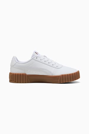 Carina 3.0 Sneakers Women, PUMA White-PUMA Gold-Gum, extralarge-GBR