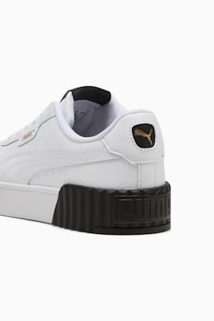 Carina 3.0 Sneakers Women, PUMA White-PUMA Gold-PUMA Black, extralarge-GBR