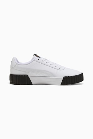 Carina 3.0 Sneakers Women, PUMA White-PUMA Gold-PUMA Black, extralarge-GBR
