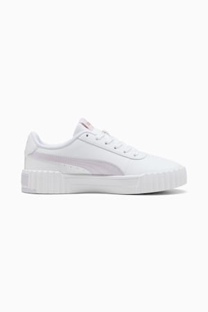 Carina 3.0 Sneakers Women, PUMA White-Lilac Frost-PUMA Gold, extralarge-GBR